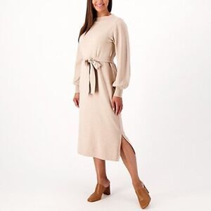 Girl With Curves Funnel Neck Sweater Dress